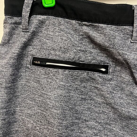 Lost Shorts Men’s 38 Gray Seaworthy Hybrid Heathered Board Chino Surf Beach - Picture 7 of 8